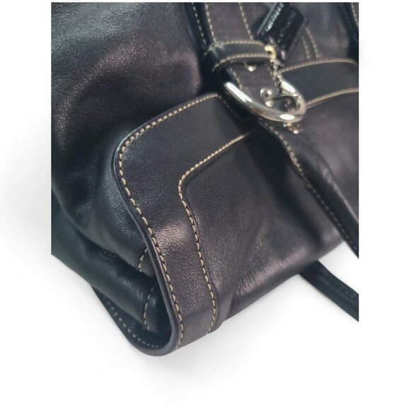 Coach Vintage Soho Flap Satchel black - Picture 3 of 11